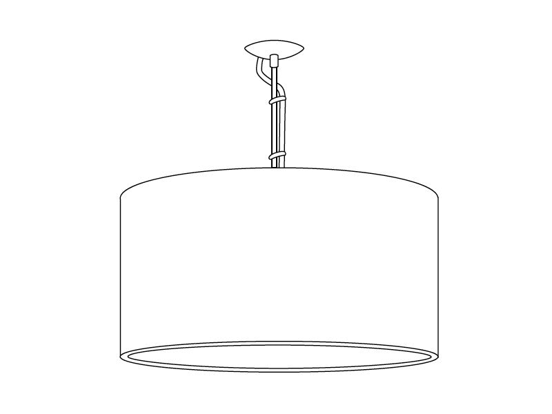 Drum Pendant Ceiling Light Perth 