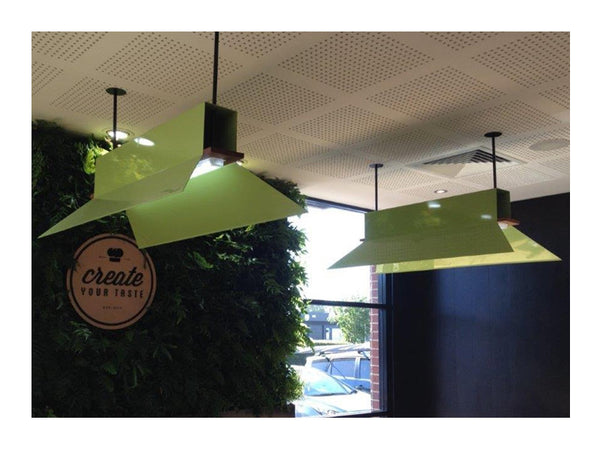 Metal & Timber Bend Pendants