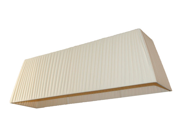 Ribbon Pleat Taper Rectangle Pendant